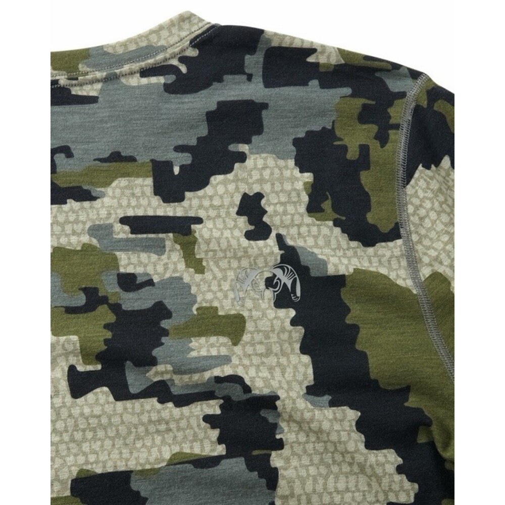 KUIU ULTRA Merino Wool 120 LT Long Sleeve Crew-T Shirt - Picture 3 of 7